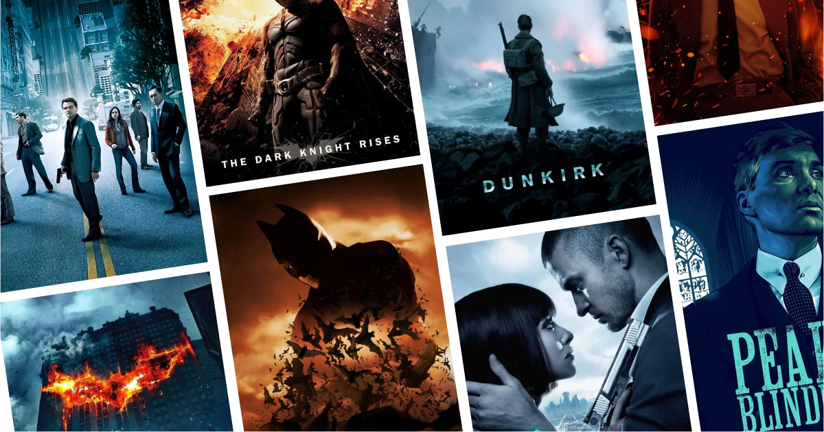 Collage of eight movies and TV series posters from 30 Cillian Murphy Movies and Series to Watch: Intense drama, thrillers, and award-level performances